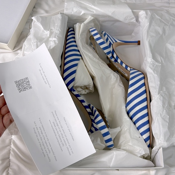 🖤NIB💕Carolyne Stripe Slingback Pumps - Picture 12 of 16